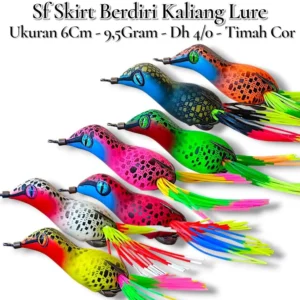 SOFT FROG BEDIRI KALIANG LURE SIZE 6CM WEIGHT 9.5GRM KESTING BAIT