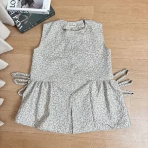 Delova Wardrobe - ELORA VEST Emboss Jaquart Modern