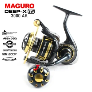 Reel MAGURO DEEP-X SW | 3000 s/d 6000 | Power Handle | Spinning | Freshwater Saltwater