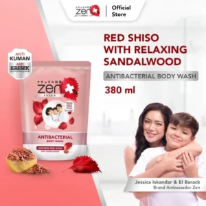 Zen Antibacterial Body Wash Shiso & Sandalwood Refill 380ml