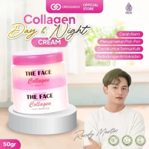 THE FACE Collagen Lightening Day & Night Cream with Vitamin E Set 50gr