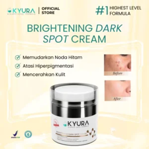 Black Spots - KYURA BRIGHTENING DARK SPOT CREAM - Black Spot Brightening Cream - Face Brightening Cream [BPOM OFFICIAL]