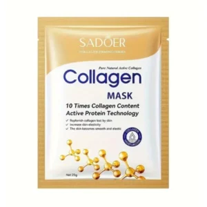 COLLAGEN SADOER FACE MOISTURIZER MASK BRIGHTEN FACE ANTI AGING MASK PURE NATURAL ACTIVE