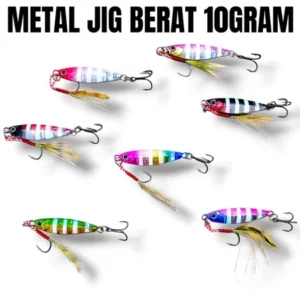 METAL JIG WEIGHT 10 GRM BAIT KESTING APALA AND OTHERS