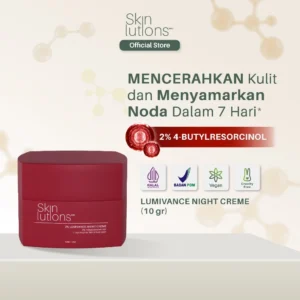 [NEW LAUNCH] SKINLUTIONS ESC 2% 4-Butylresorcinol Lumivance Night Creme / Brightening Cream Night Brightener Overcome Anti Dull