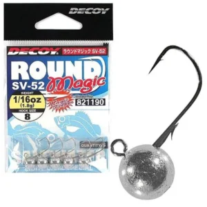 Decoy SV-52 Round Magic Jig Head | Size 4 - 8 | Round Magic | Jig Head