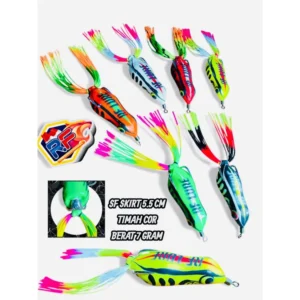 SOFT FRONG RF LURE MODEL SKRIT SIZE 5.5CM ATION STANDING WEIGHT 7GRM CAST LEAD KESTING BAIT