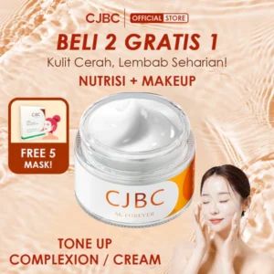 CJBC Tone Up Cream – 50 g Versatile Face Cream: Lightweight, Optimal Hydration, Whitening and Brightening, Smoothing, Anti-Aging, and