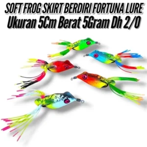 SOFT FRONG FORTUNA LURE ATION STANDING SIZE 5.5CM AND 5CM WEIGHT 5GRM AND 6GRM KESTING BAIT