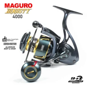 Reel MAGURO DINASTY | 4000 5000 6000 | Spinning | Power Handle | Freshwater Saltwater