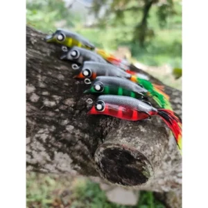 SOFT FROG ONECAST LURE ATION MINNOW UKURAN 6CM HOOK 3/0 BERAT 7,5 GRM UMPAN KESTING