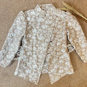 Delova Kids - CHILDREN'S KEBAYA JANGGAN VOL. 2 Modern Javanese Daisy Jaguard Jacquard Floral Embroidered Rafflesia Embossed Clothes