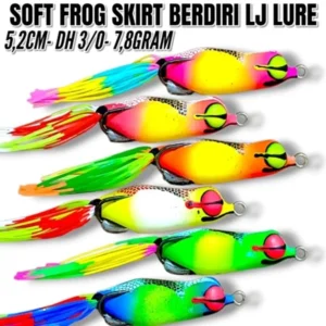 SOFT FRONG LJ LURE SKRIT ATION STANDING SIZE 5.2CM AND 4.5CM SUITABLE FOR PLAYING IN SWAMPS " UMBAIT KESTING