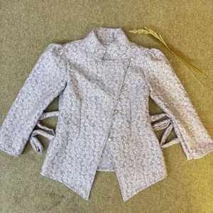 Delova Kids - CHILDREN'S KEBAYA JANGGAN VOL. 2 Modern Javanese Daisy Jaguard Jacquard Floral Embroidered Rafflesia Embossed Clothes