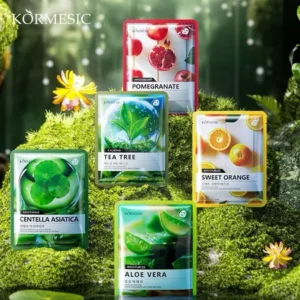 [BPOM] Kormesic Masker Wajah /Sheet Mask Brightening Hydrating Essence face Mask/Essential Sheet Mask/Pore Care/Anti-