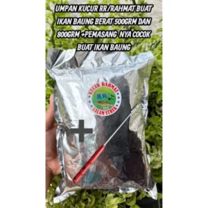 KUCUR RAHMAT/RR BAIT FOR BAUNG FISH WEIGHT 800GRM AND 500GRM ADD ONE PCS BAIT FITTER ROTTEN BAIT