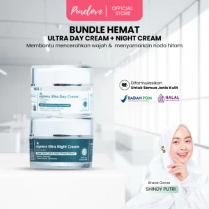 Amura Skincare Day & Night Cream Moisturizer Brightening Face