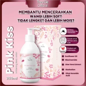 THEY. WE Whitening Body Lotion Dosting BPOM Skin Whitening Cream Male Body Whitening Woman | Pink Kiss