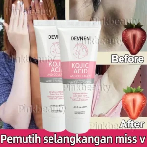 Crotch and miss whitening v 50g Underarm Whitening Cream Kojic Acid Collagen Underarm Whitening Cream Underarm Whitening Cream