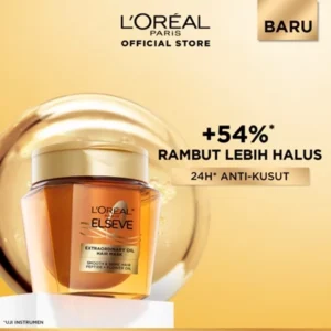 [NEW] L'Oreal Paris Elseve Extraordinary Oil Mask 250mL | Refill Mask 250mL | Nourishment for Dry, Dull, and Damaged Hair | For Frizzy