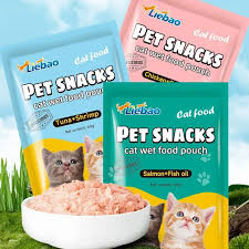 Liebao Premium Wet Cat Food 85 Percent Real Meat 60g Rich in Protein No Preservatives Cat Snack