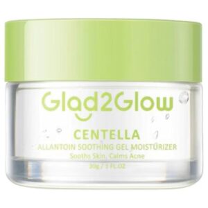 GLAD2GLOW CENTELLA ALLANTOIN SOOTHNG GEL MOISTURIZER POT 30g