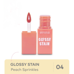 Glossy Stain 04 Peach Sprinkles 3 g