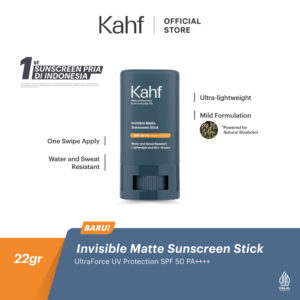Kahf Invisible Matte Sunscreen Stick 22 gm