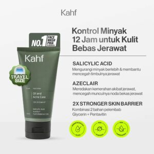 Kahf Oil and Acne Care Face Wash 50 ml