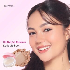 Emina GlowFixer Blur Powder 03 Not So Medium 8 gr