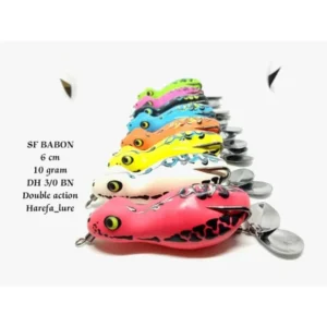 Soft Frog Harefa Lure Size 6cm Weight 10g Double-sided Bait Kesting