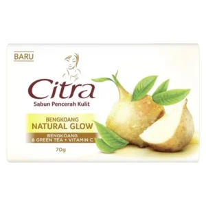 Citra Natural Glow Bengkoang Body Scrub Soap 70 gr x2