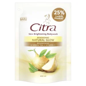 Citra Lulur Natural Glow Liquid Body Wash Refill 400 ml Multi Pack