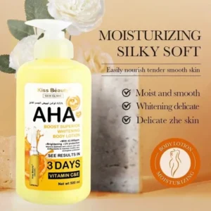 500ML Body Whitening Lotion Niacinamide Whitening Lotion Bleaching Lotion Permanent Whitening Body Lotion Brightening Dark Skin