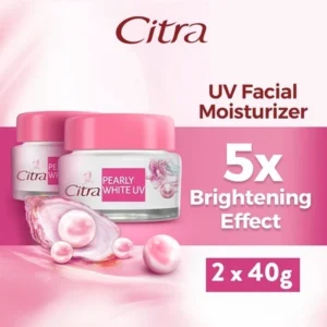 Citra Moisturizer Pearly Glow UV Facial Cream 40g 2x