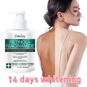 Niacinamide +Retinol brightening lotion body care body care body whitening lotion 300ML