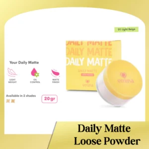 Daily Matte Loose Powder 02 Natural Beige, 20 gr