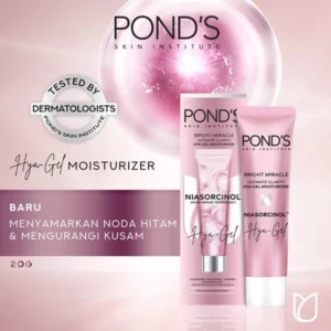 Ponds Bright Beauty Serum Burst Cream 20G with Hyaluronic Acid, Niacinamide, Gluta BoostC