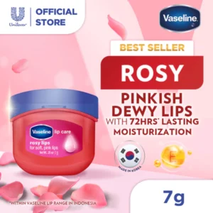 Vaseline Lip Therapy Rosy Lips 7gr - Pelembab Bibir - Lip Balm