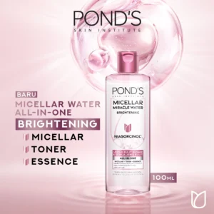 POND'S Micellar Water Brightening Rose with Niacinamide and Vitamin C 100ml