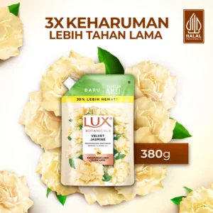 Lux Botanicals Body Wash Refill Velvet Jasmine Kulit Halus 380ml