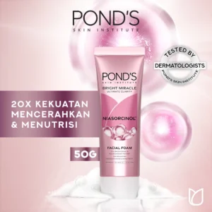 Pond's Bright Miracle Ultimate Clarity Niasorcinol Facial Foam 50gr
