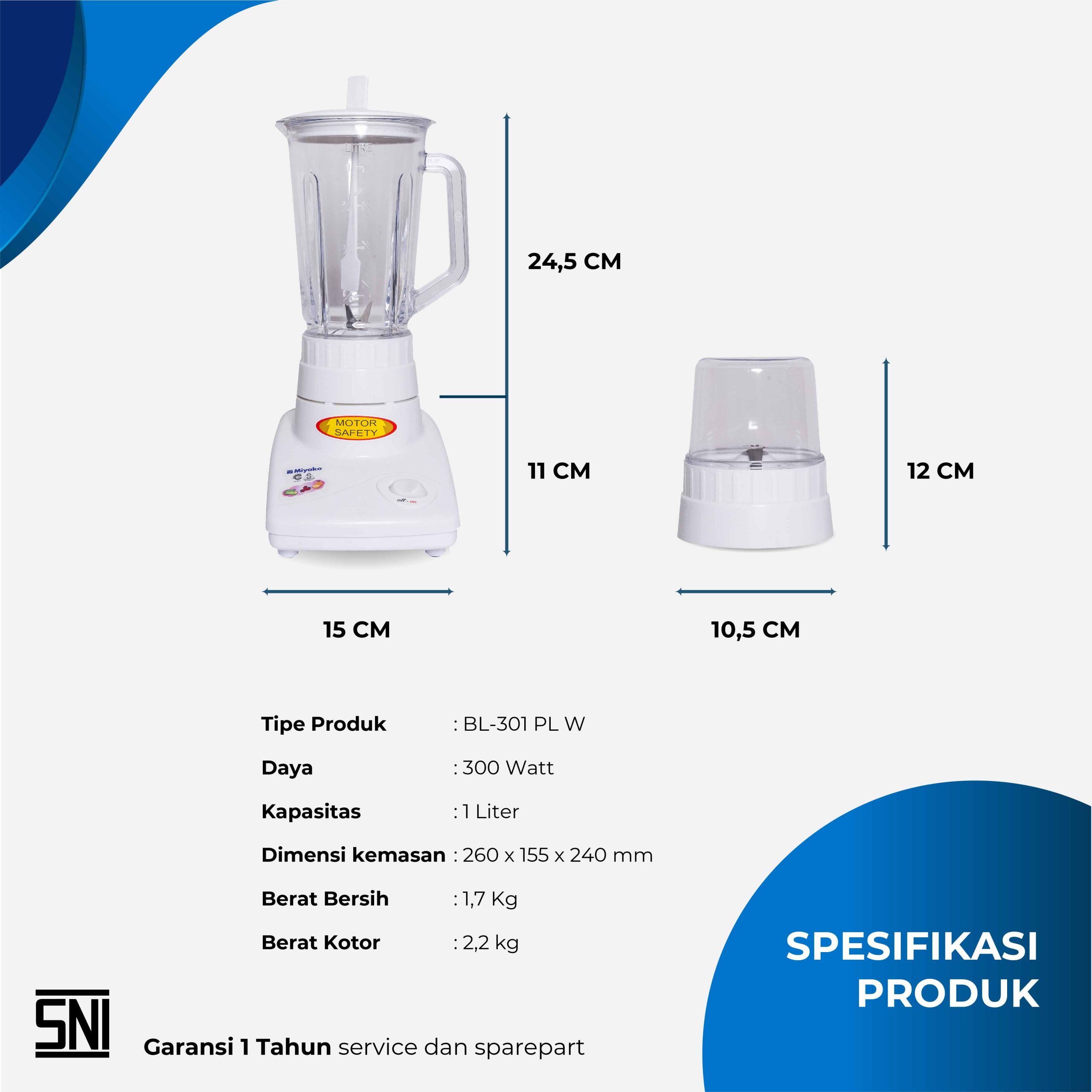 Miyako BL-301 PL W - Image 5