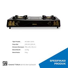 MIYAKO GAS STOVE KG-502 C WYG - Image 3
