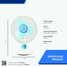 MIYAKO FAN DESK FAN KAD-927 B - Image 4