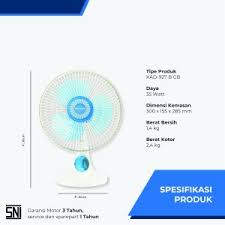 MIYAKO FAN DESK FAN KAD-927 B GB
