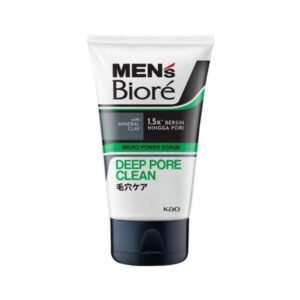 Men's Biore Scrub Facial Wash Deep Pore Clean