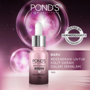 PONDS BRIGHT MIR FM NIGHT SERUM 4X3X14G