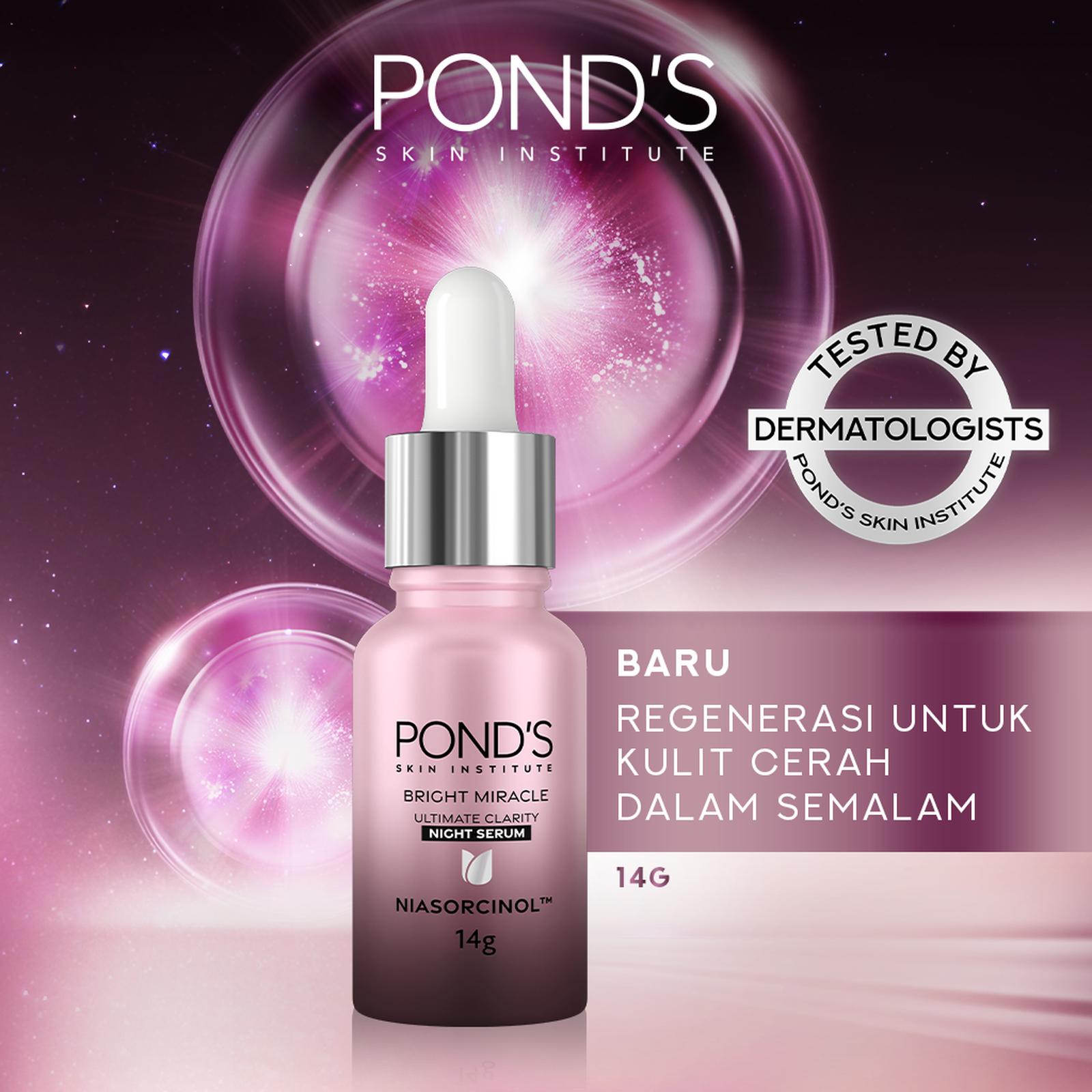 PONDS BRIGHT MIR FM NIGHT SERUM 4X3X14G