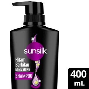 SUNSILK SHP GLOSSYBLACK 12X400ML